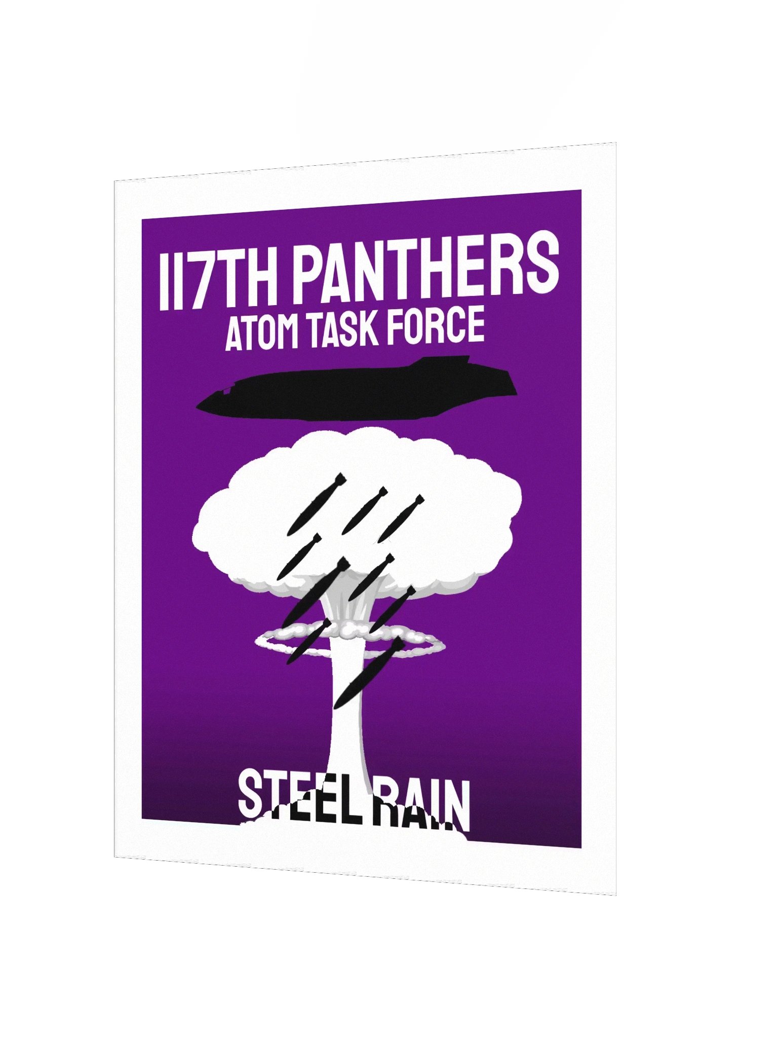 117th Panthers Steel Rain Poster product image (3)