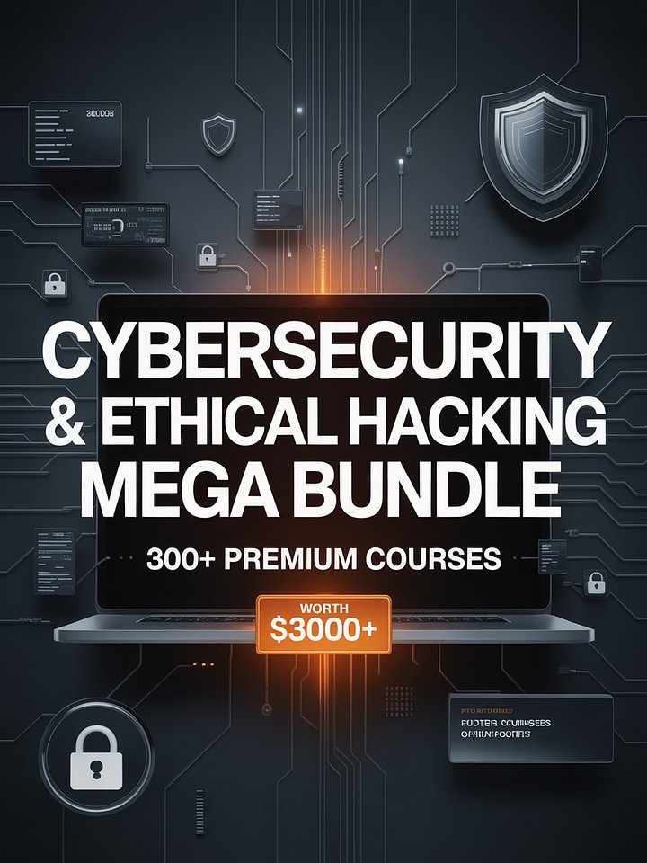 Ultimate Cybersecurity & Ethical Hacking Mega Bundle product image (1)