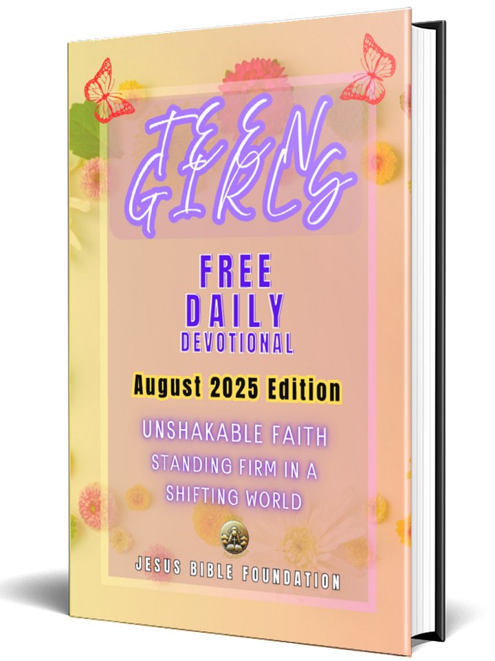 Teen Girls Free Daily Devotional: August 2025 Edition Unshakable Faith: Standing Firm in a Shifting World product image (1)