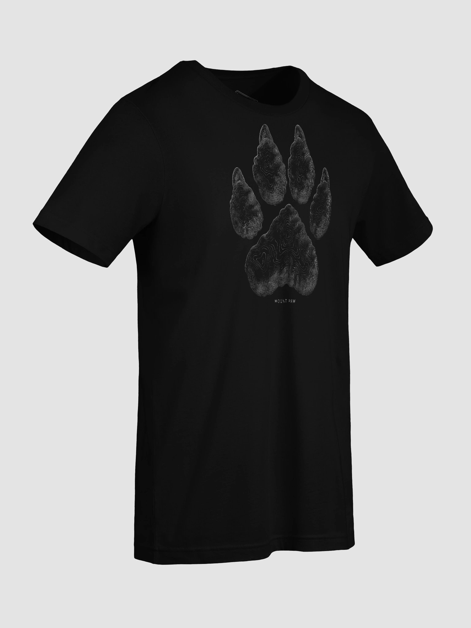 Full Mount Paw Map T - (Lightweight Cotton) product image (9)