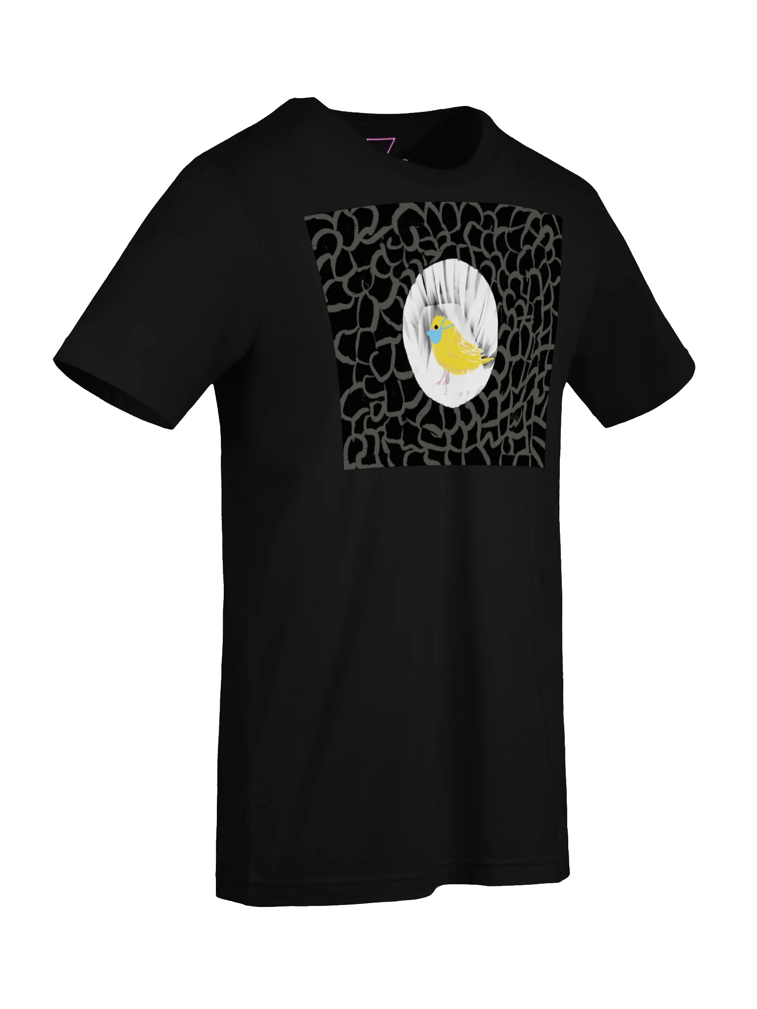 Canary In The Coalmine (Mask version) tee product image (7)