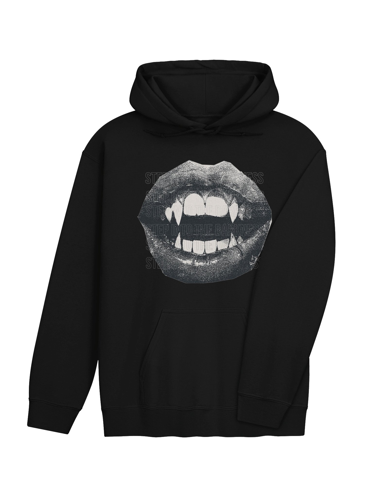 'Step Into The Darkness' printed hoodie product image (4)