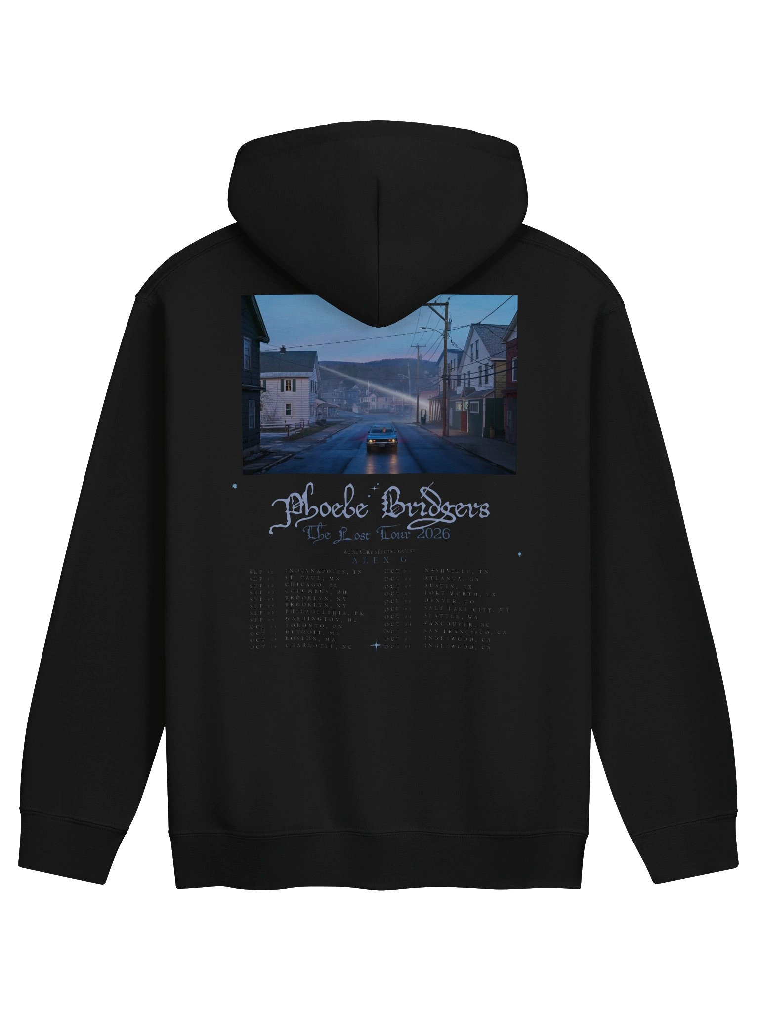 Phoebe Bridgers The Lost Tour Merch Hoodie product image (2)