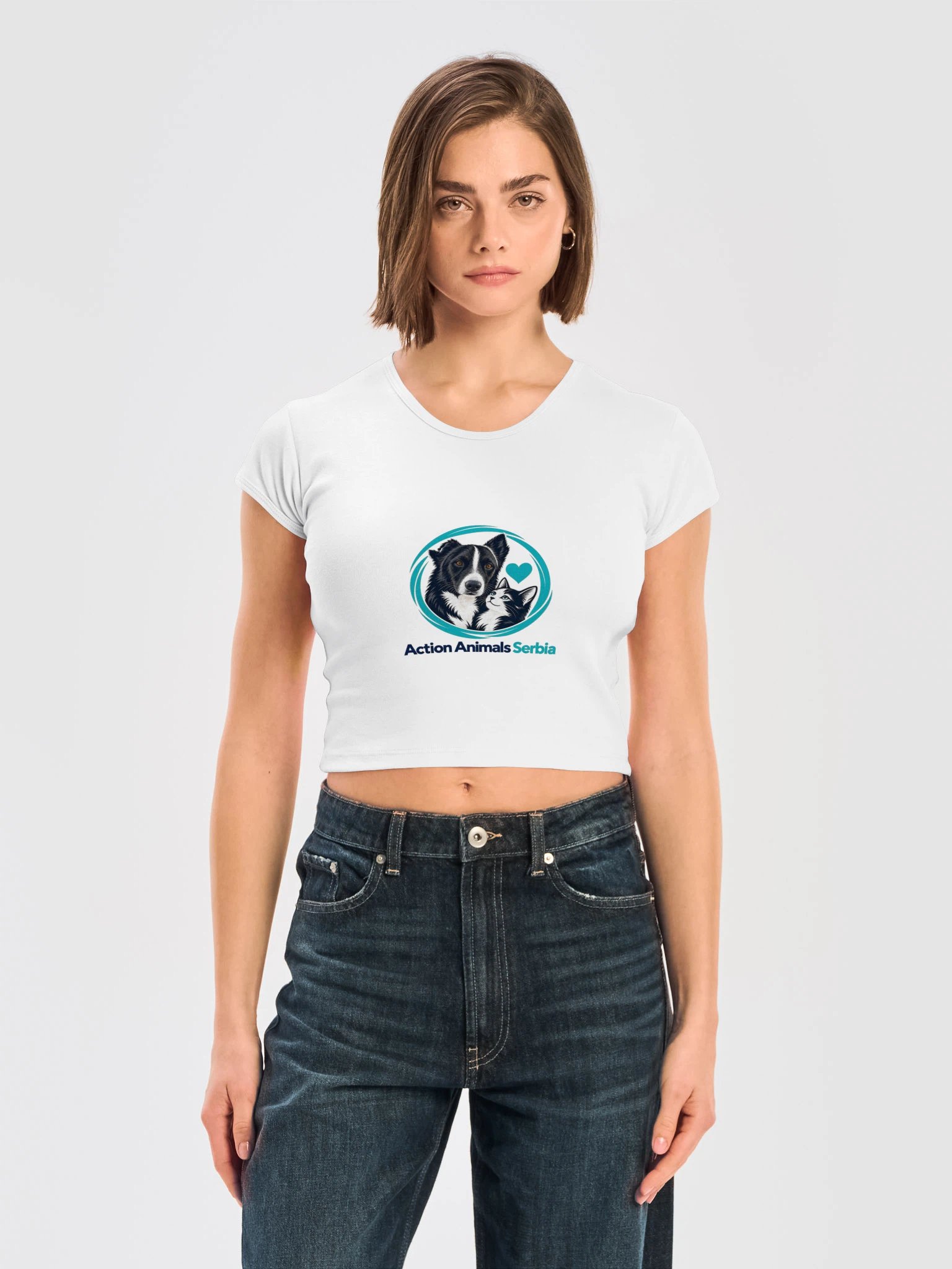 Action Animals Serbia Rib Baby Tee product image (5)