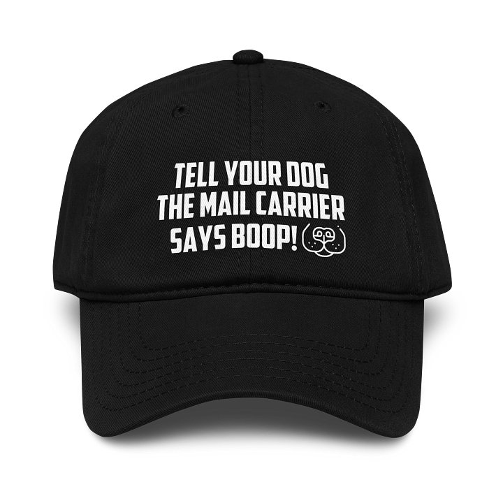 Tell your dog boop Hat product image (1)