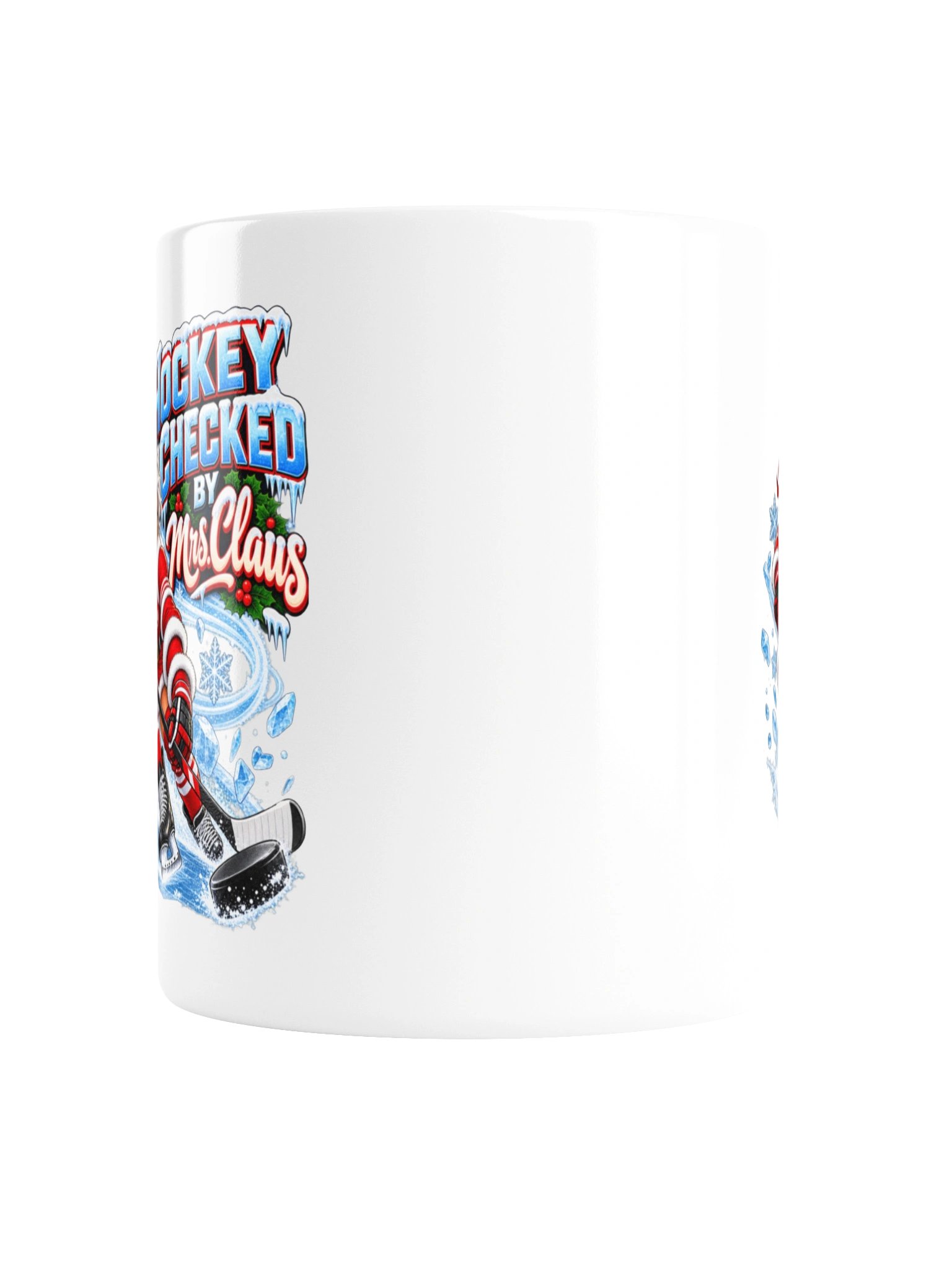HOCKEY CHECKED BY MRS. CLAUS - MUG product image (4)