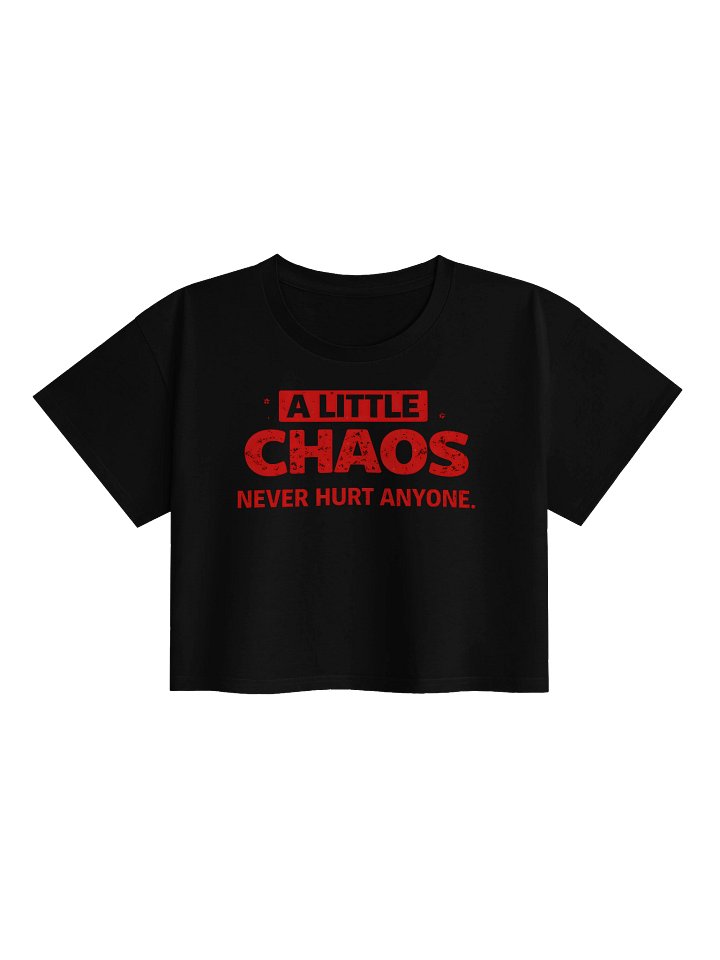 A Little Chaos Crop Top product image (1)