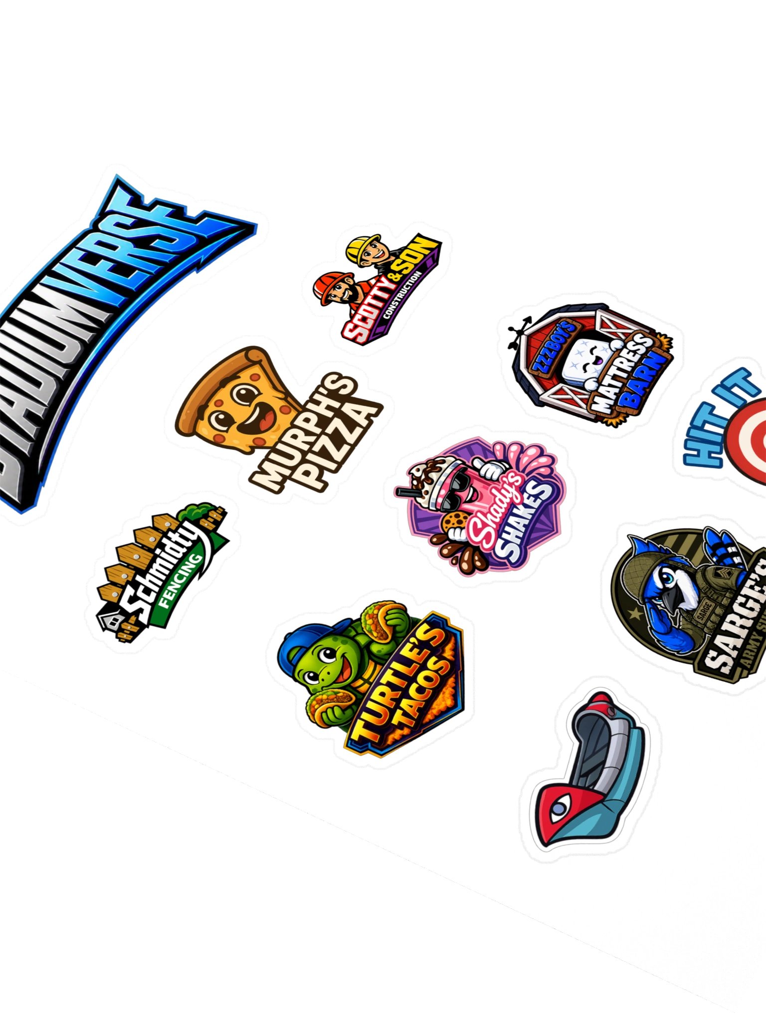 Stadium Creator Universe Sticker Sheet Set 2 product image (2)