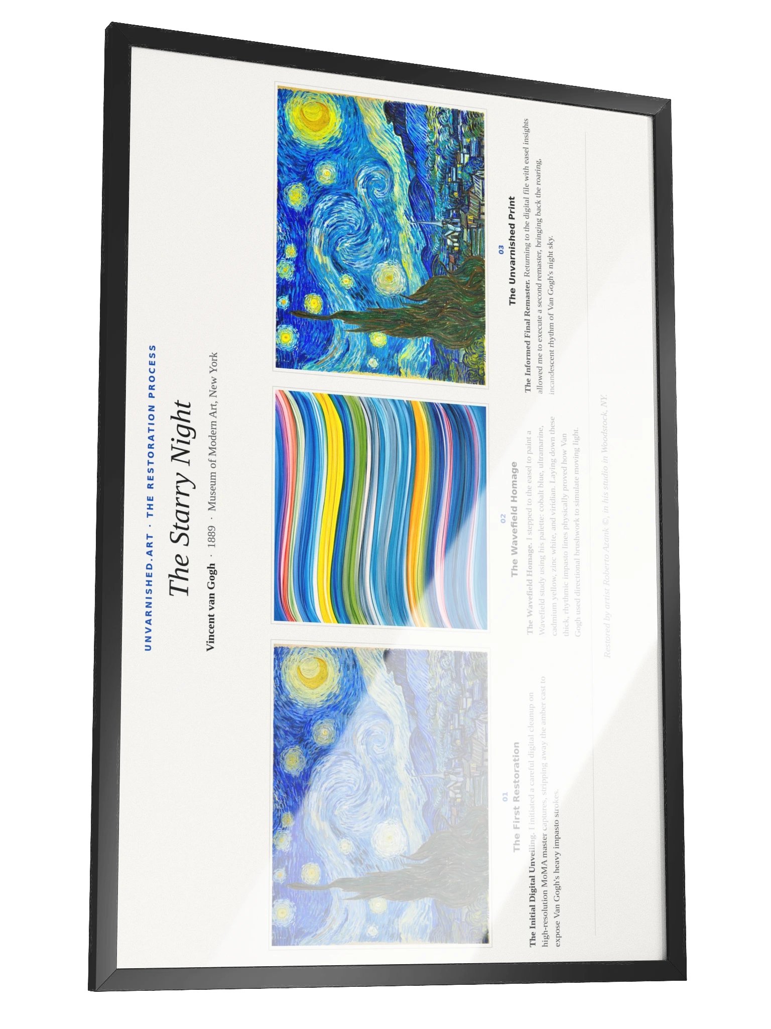 The Starry Night — Framed Process Poster product image (2)