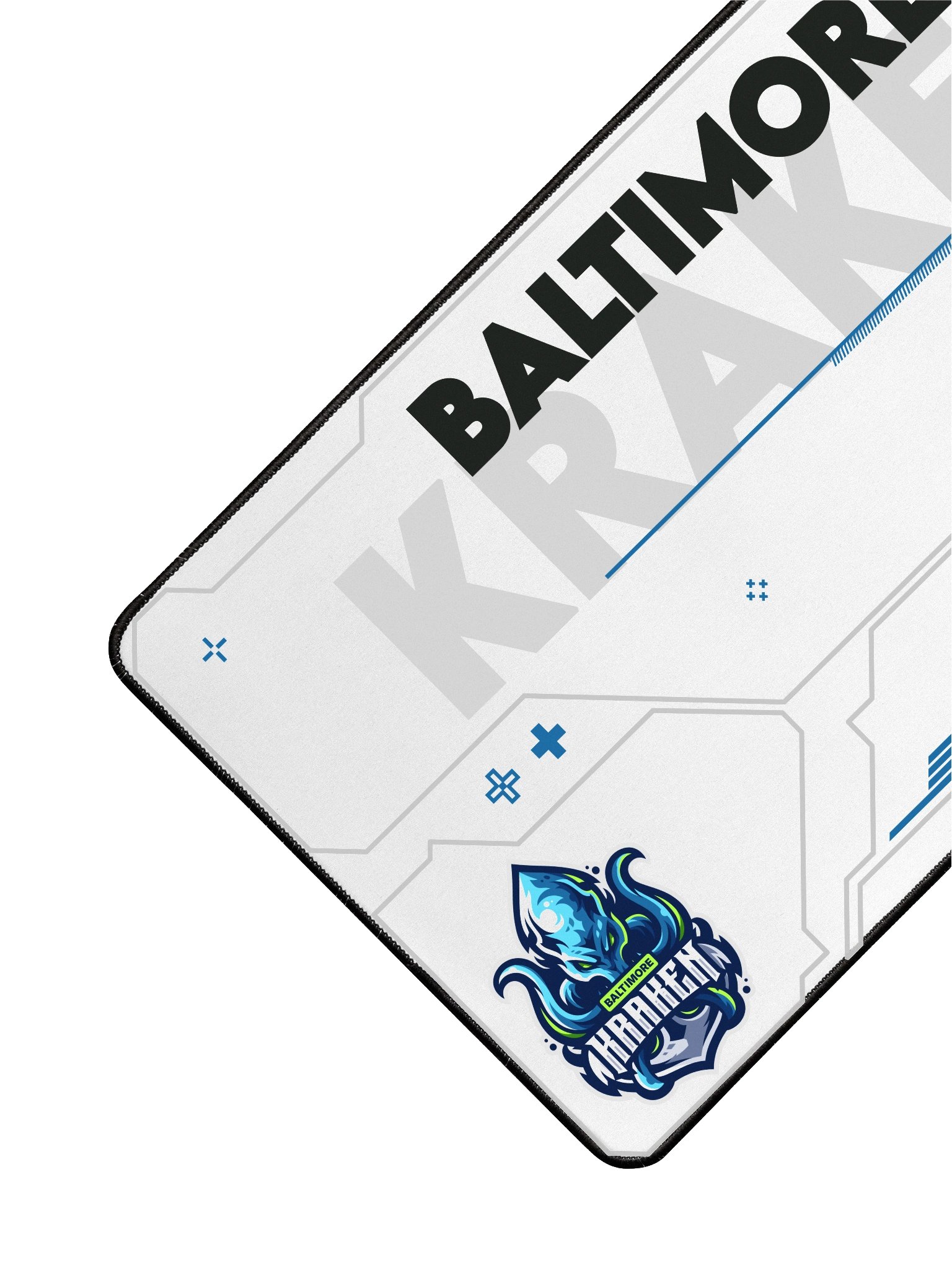 Baltimore Kraken White Desk Mat product image (3)