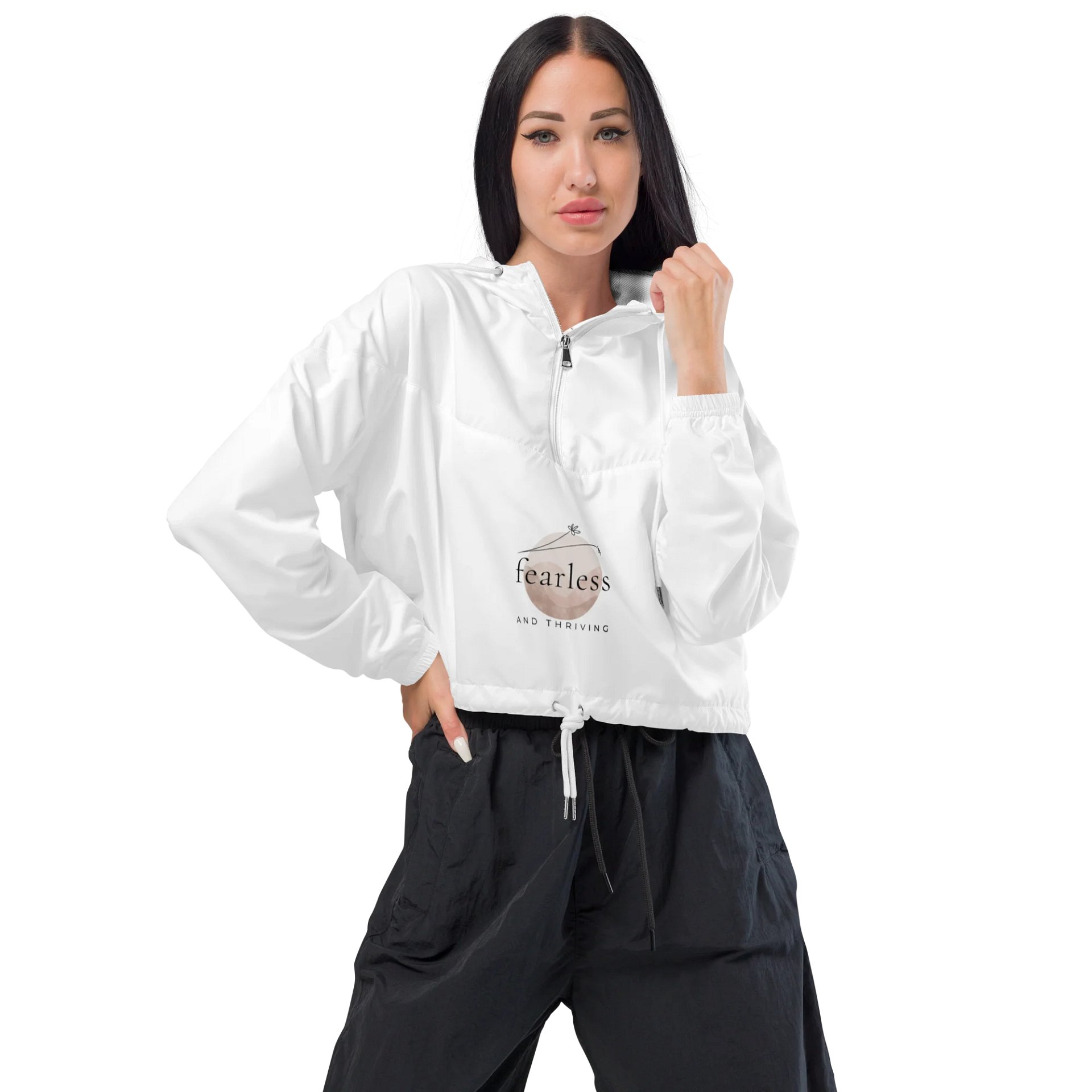 Women's Cropped Windbreaker WCFB0138 product image (1)