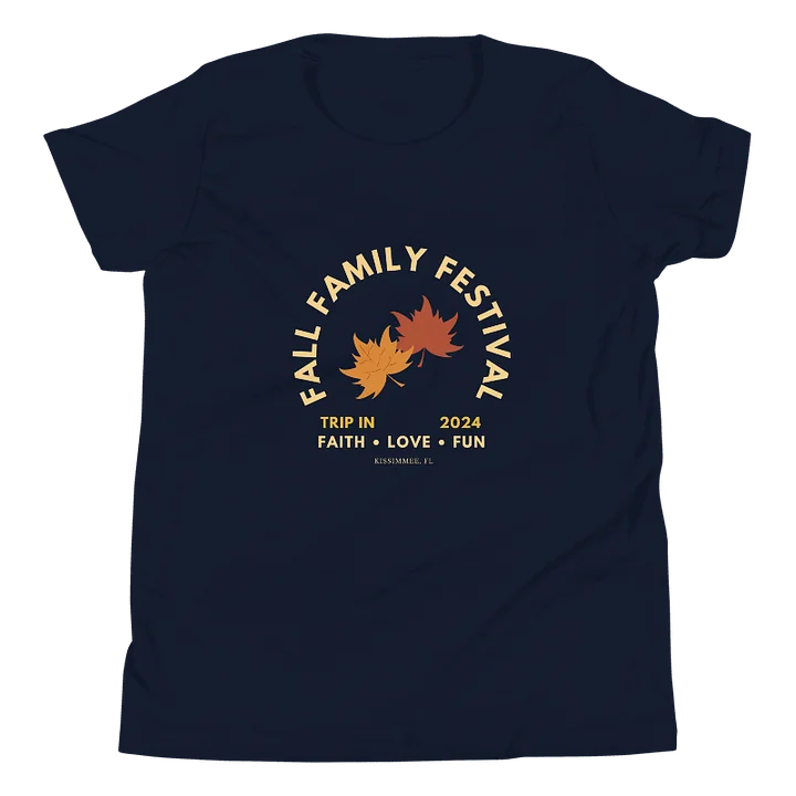 [BOYS] YOUTH FALL FAMILY FESTIVAL T-SHIRT product image (1)