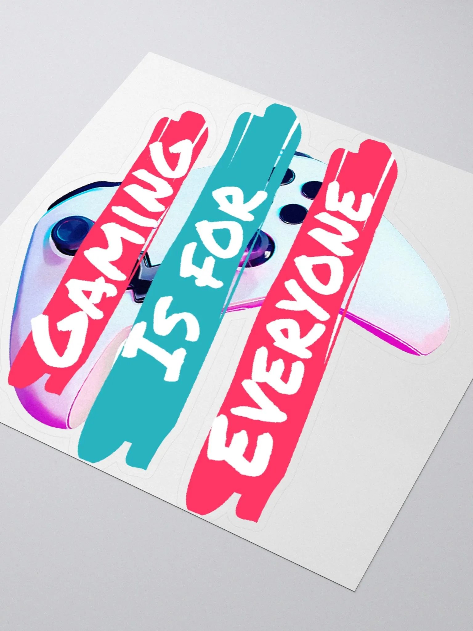 Gaming Is For Everyone Sticker product image (3)