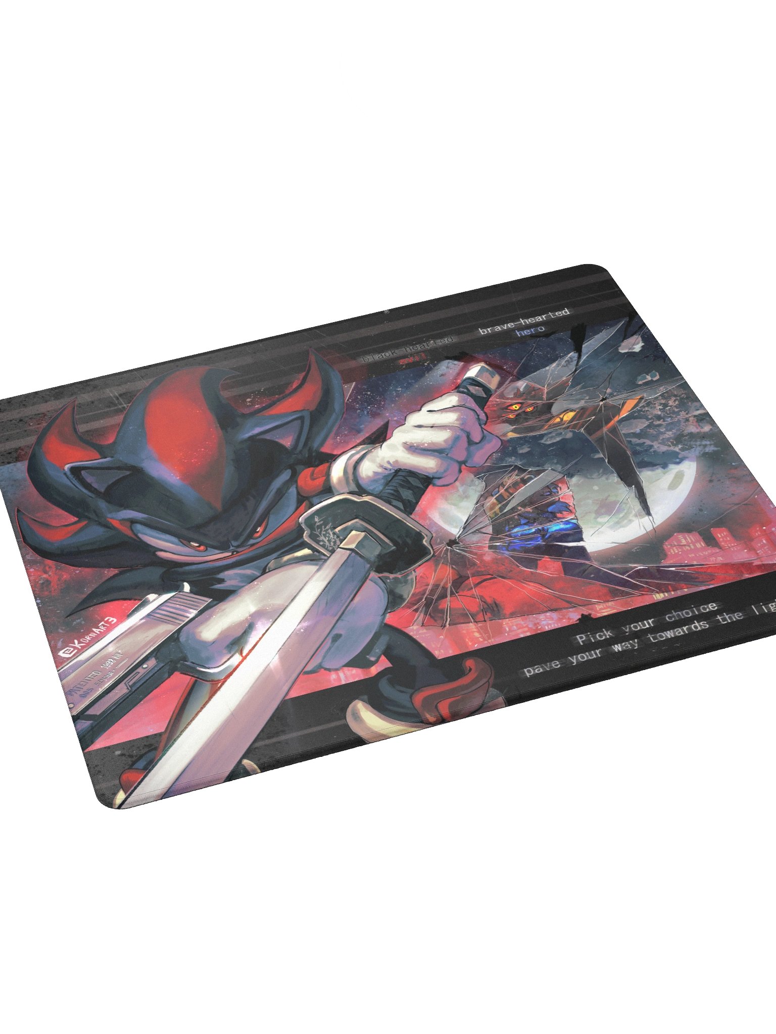 Mouse Pad Shadow the hedgehog product image (3)