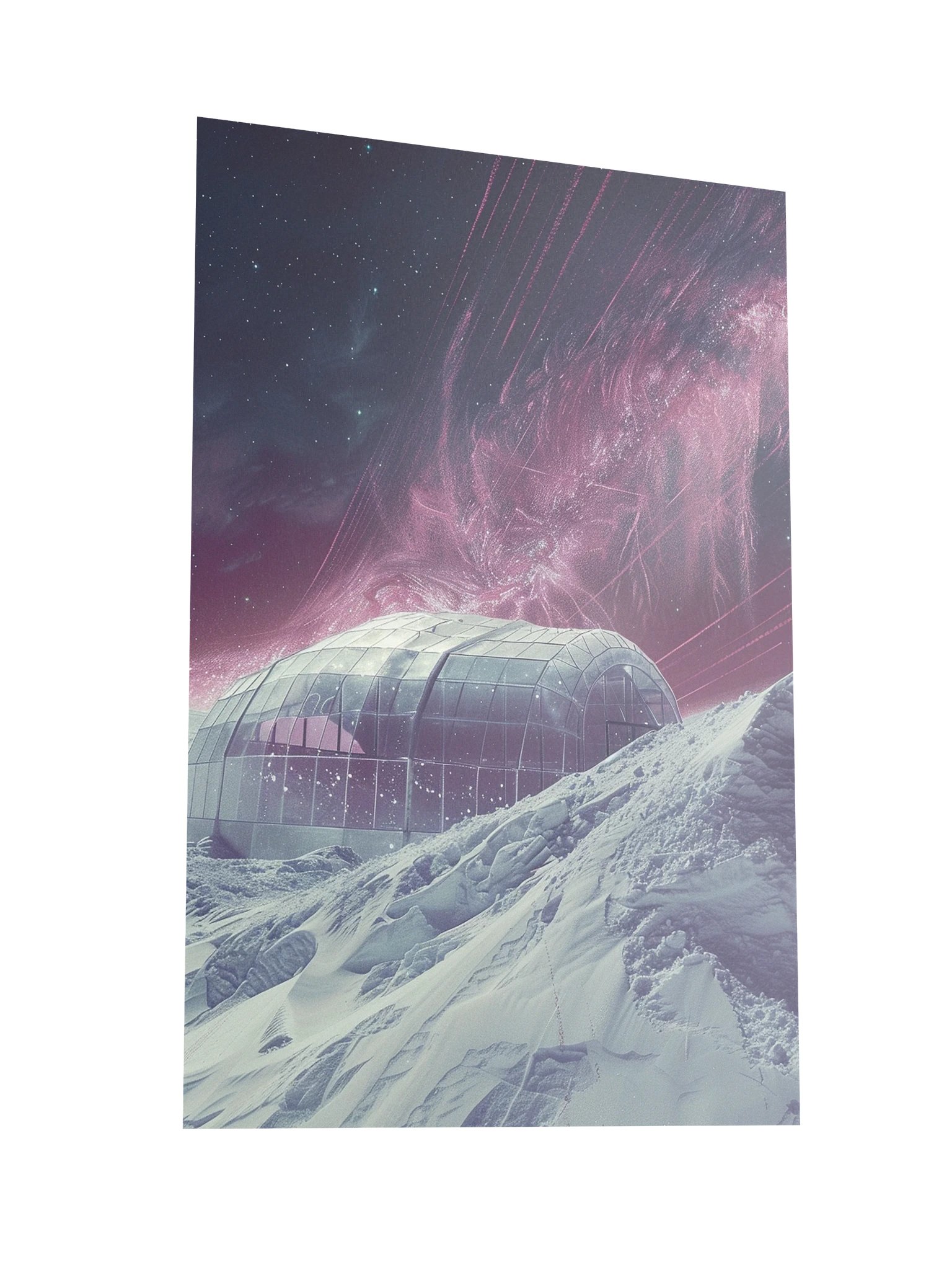 Muted Blue Greenhouse Module Poster product image (10)