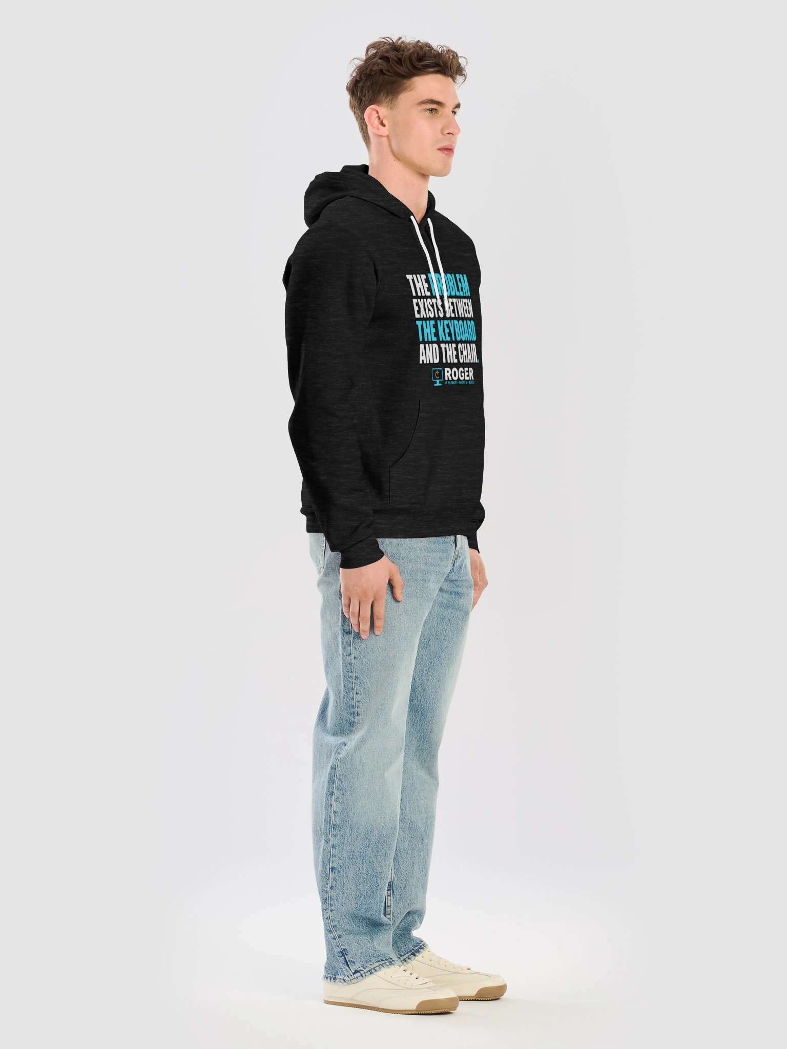 Problem Between Keyboard & Chair Hoodie product image (7)
