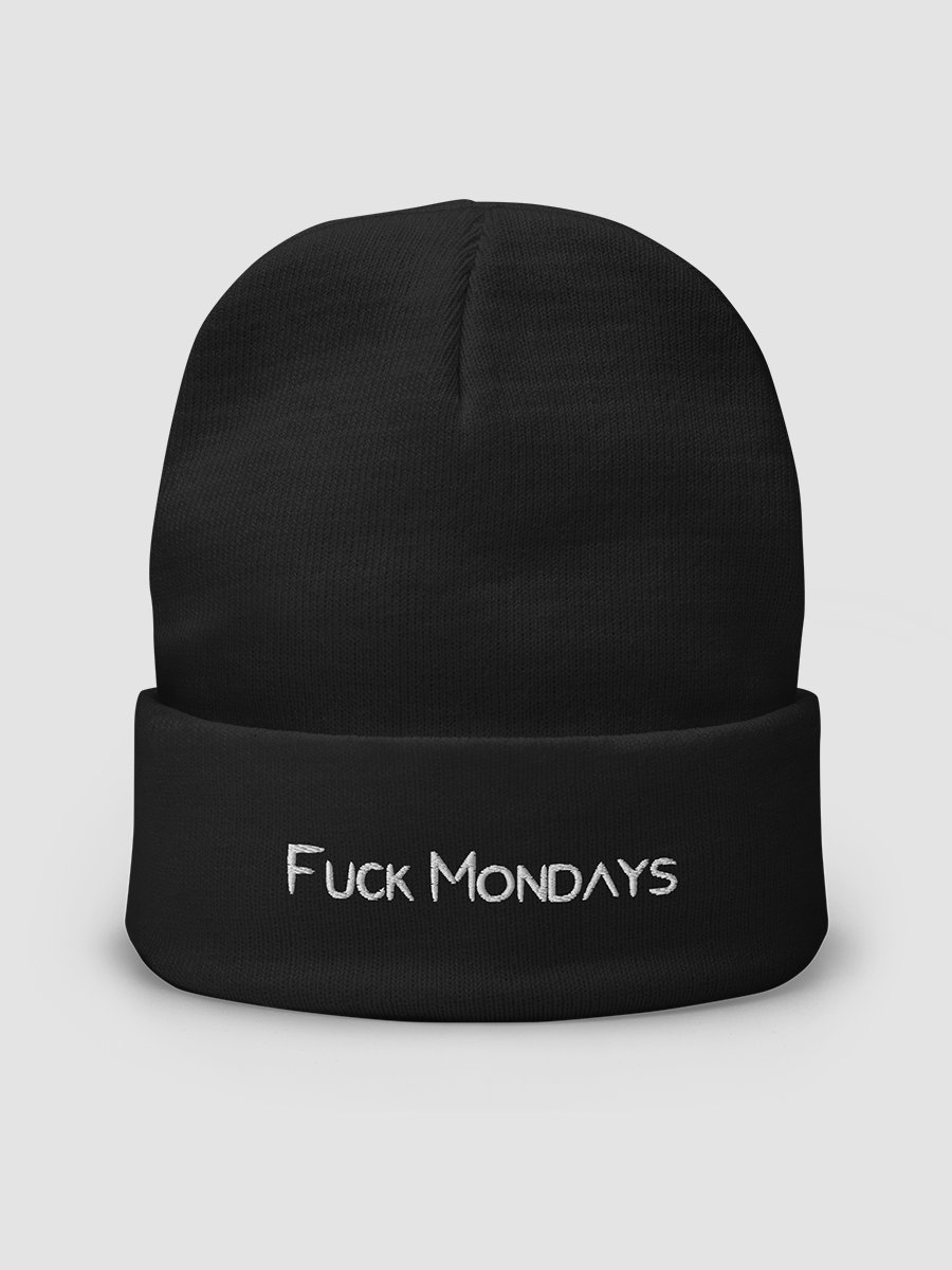 Fuck Mondays Beanie product image (2)