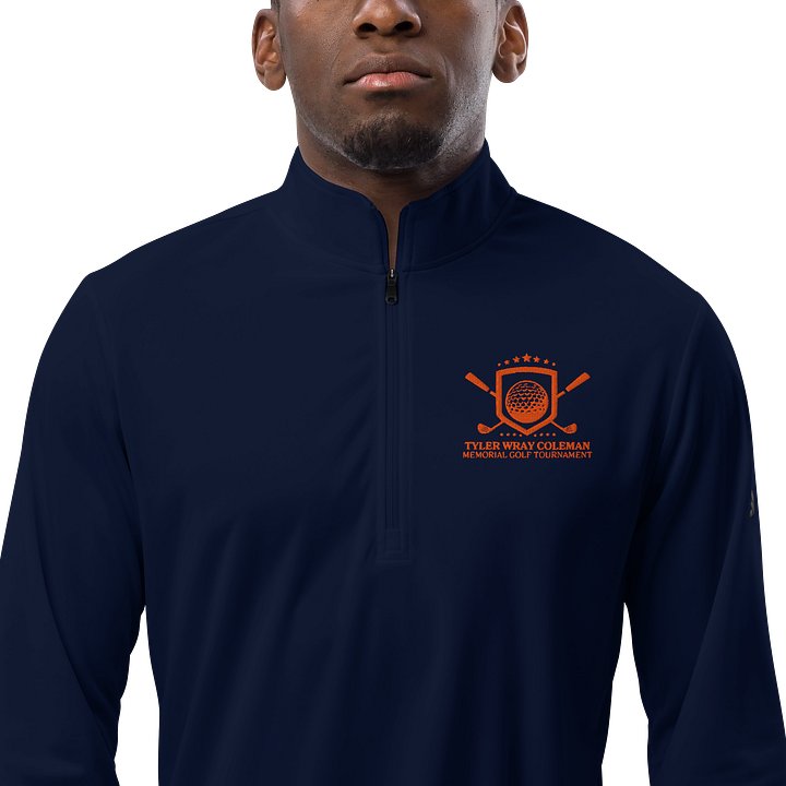 Orange Tournament Logo 1/4 Zip product image (17)