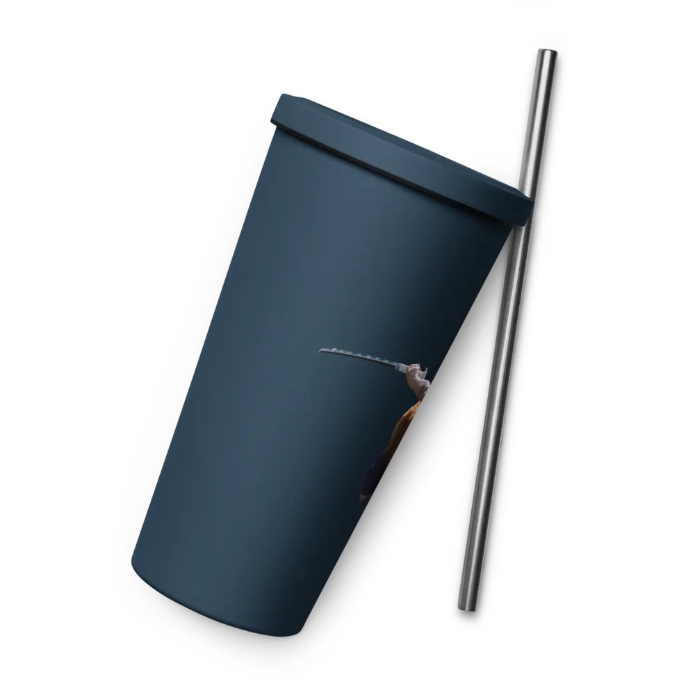 Inosuke Insulated Tumbler w/ Straw product image (4)