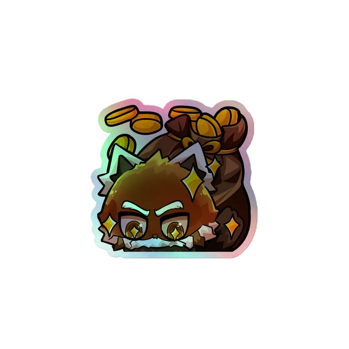 Holographic Cash Sticker product image (1)