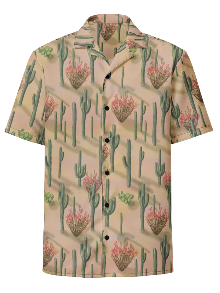Saguaro Cactus Oversized Button-Down Shirt product image (1)