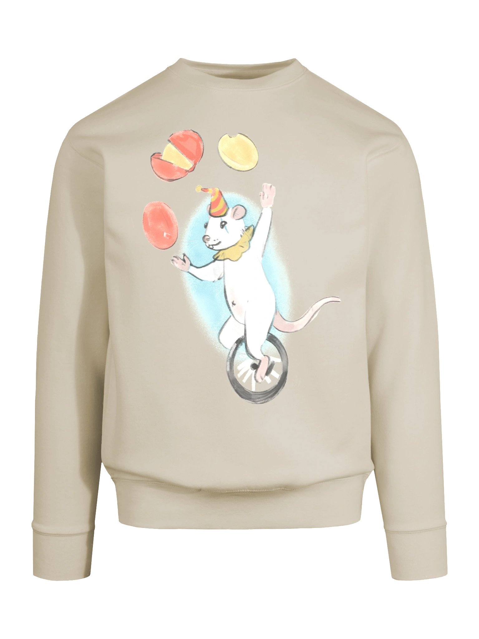 Clown Mouse Juggling Sweatshirt product image (9)