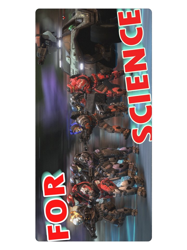 "FOR SCIENCE!" Gaming Pad product image (2)