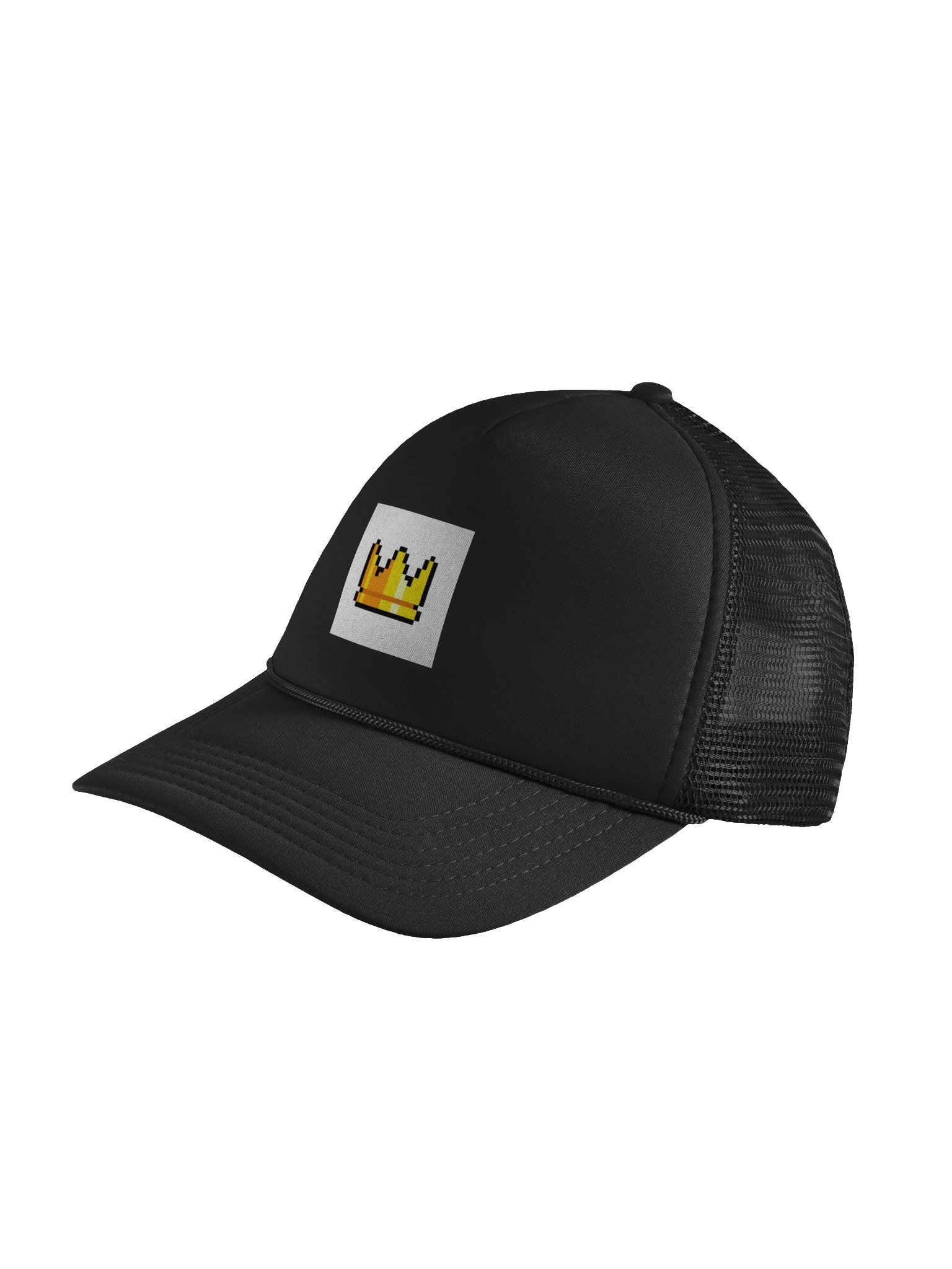 Pixel Crown Foam Trucker Hat product image (4)