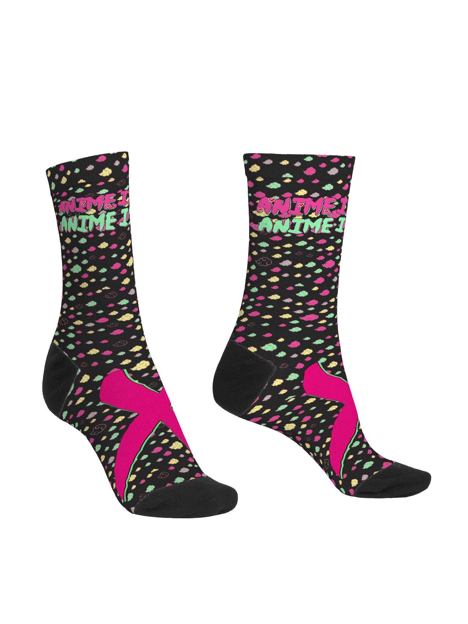 Anime Love Anime Life Socks product image (3)