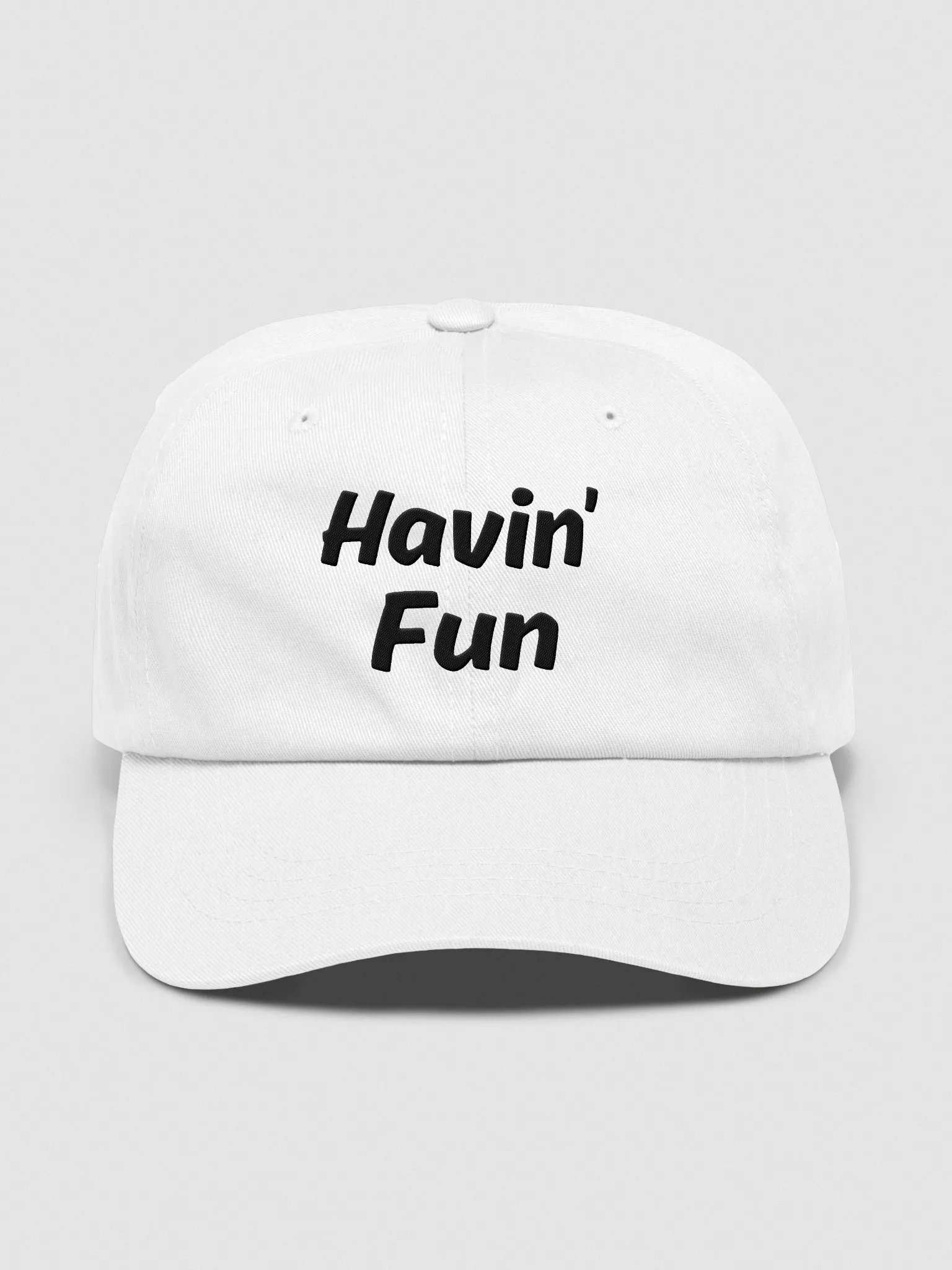 "Havin’ Fun" My Vibe Baseball Hat product image (3)