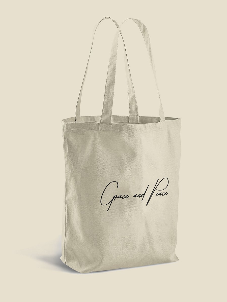 Grace and Peace Tote Bag product image (2)