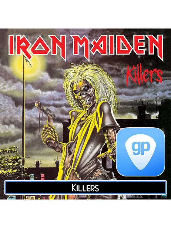 Killers | PDF Tab + Guitar Pro | Iron Maiden product image (1)