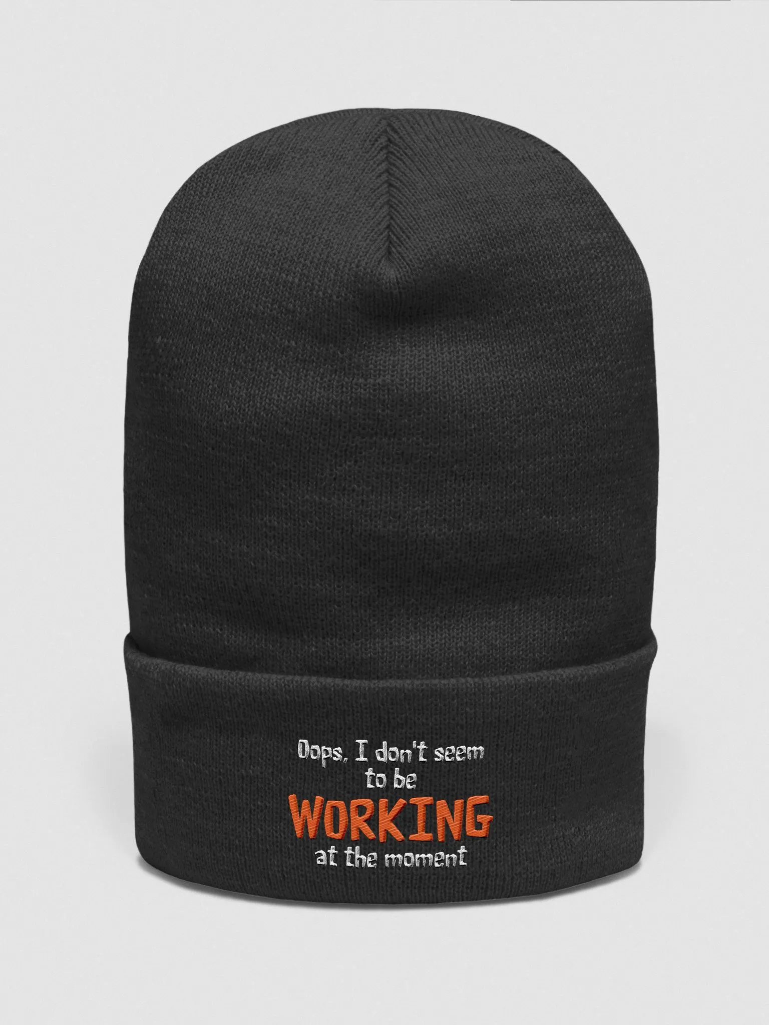 Work It Cuffed Beanie product image (1)