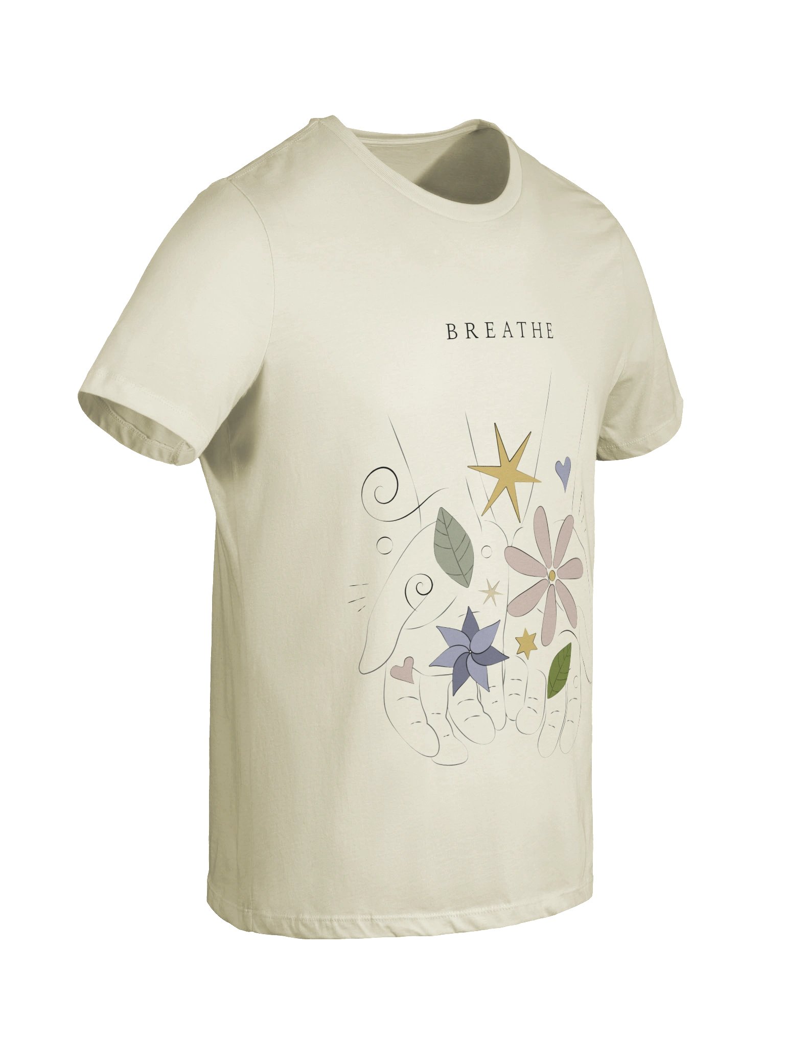 Breathe Yoga/ Meditation Women's Tee product image (7)
