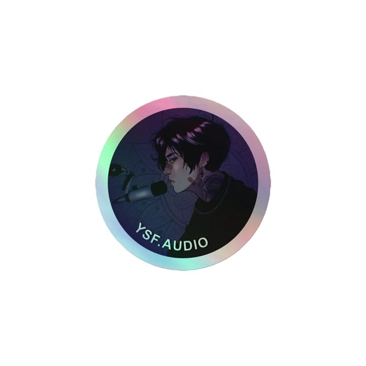 Classic YSF Circle Sticker (Holographic Sticker Collection) product image (1)