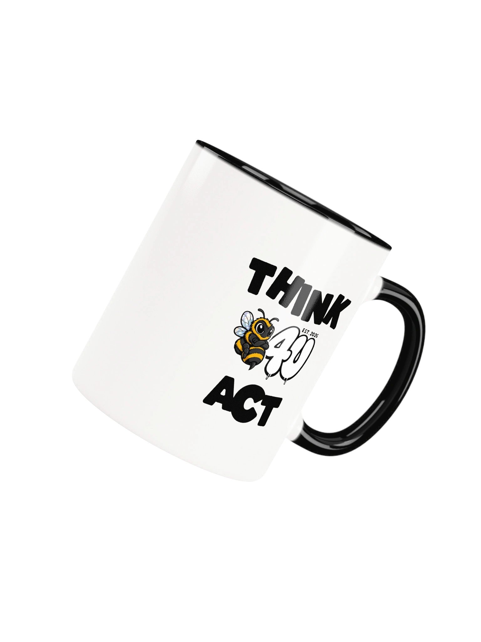 THINK B4U ACT Classic Ceramic Mug product image (67)