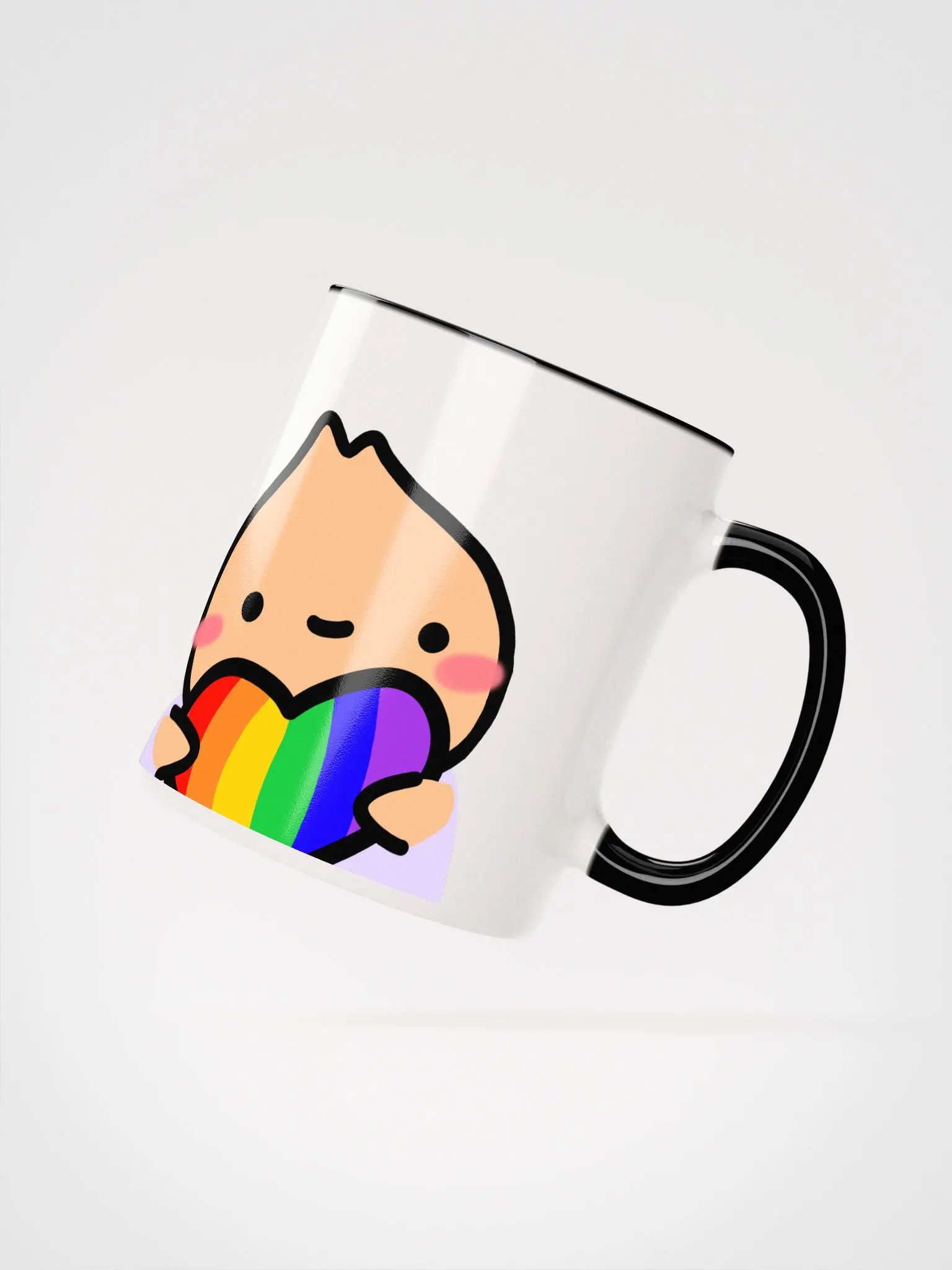 Pride Heart | Pride | Color Inside | Glossy Mug product image (23)