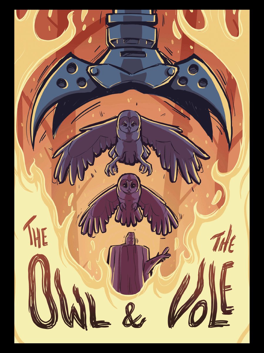 The Owl and The Vole - Educational Digital Comic product image (1)