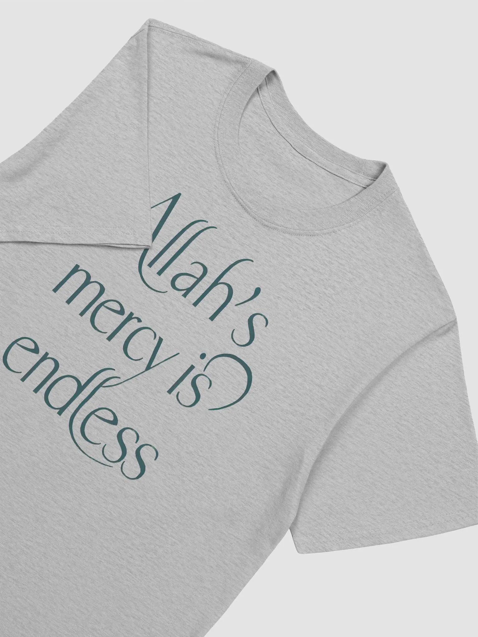 Allah's Mercy is Endless - Compassionate and Inspirational Graphic Tee product image (2)