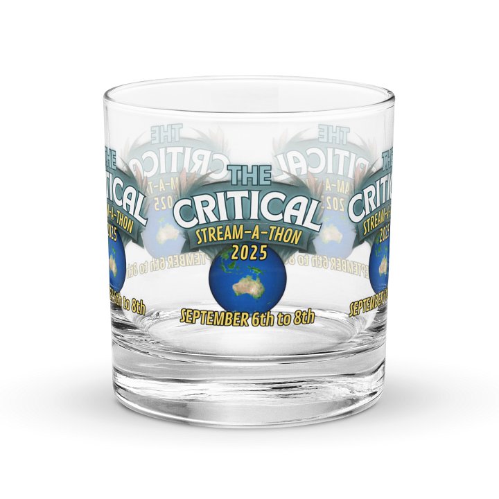CRITICAL Glass – Fundraiser Exclusive product image (1)