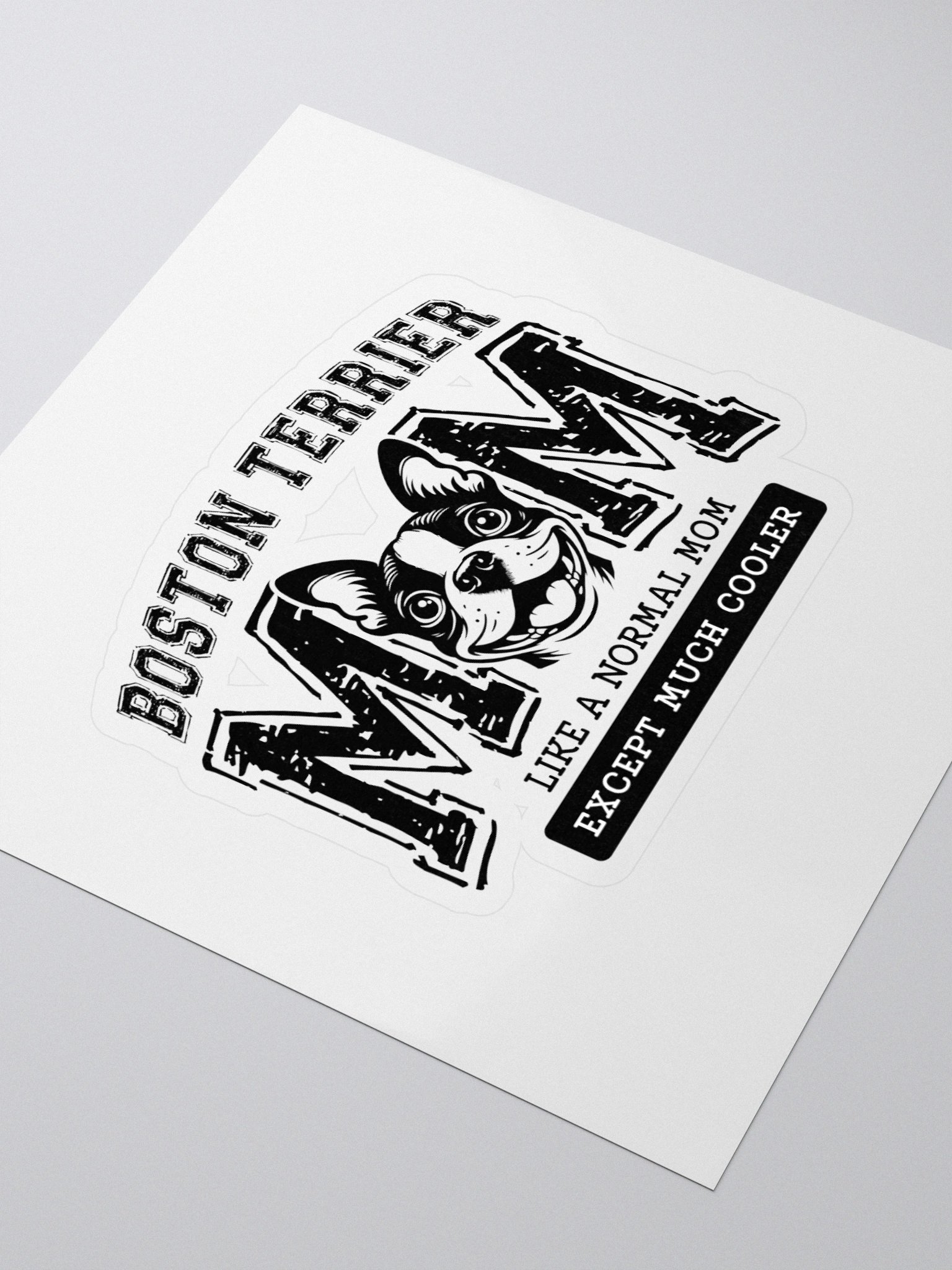 Boston Terrier Mom - Sticker product image (3)