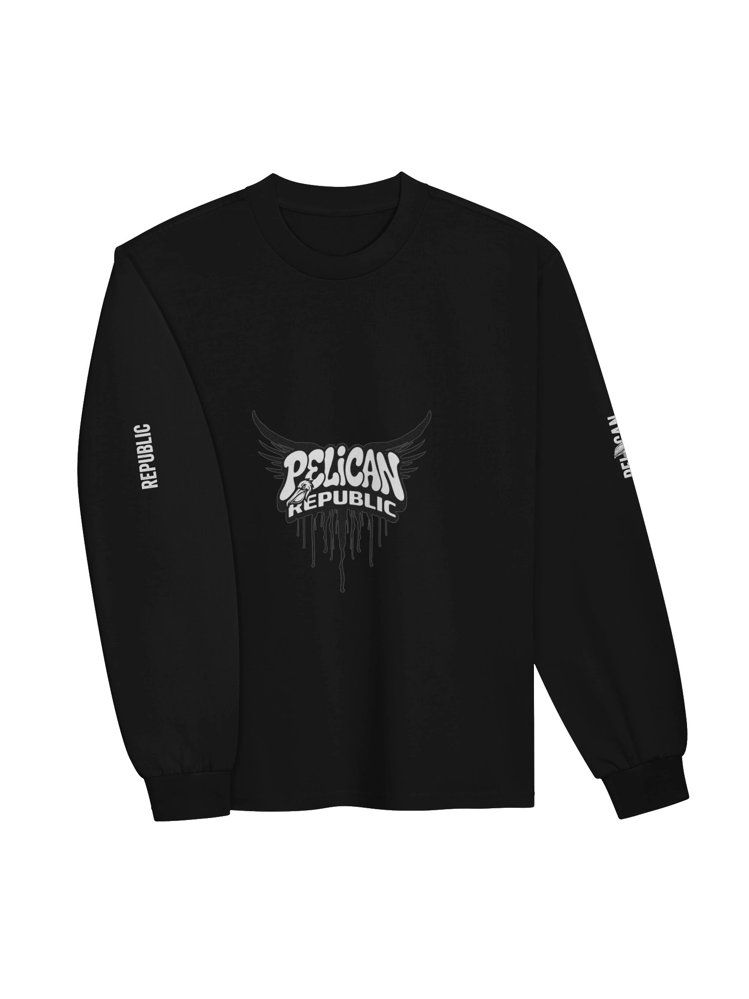 The "Drip Wings" Long Sleeve Tee product image (3)