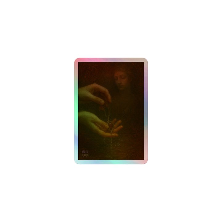 Fortuna Virilis' Jewelry Cleansing Holographic Sticker product image (1)