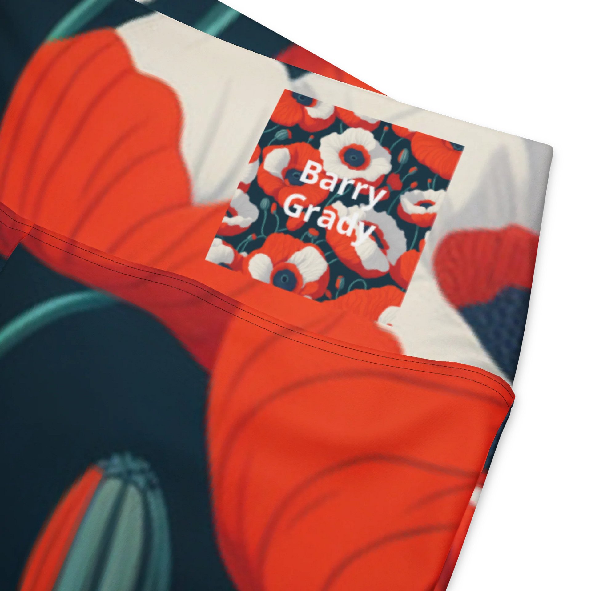 Barry Grady 'Poppies' Flare Leggings product image (1)