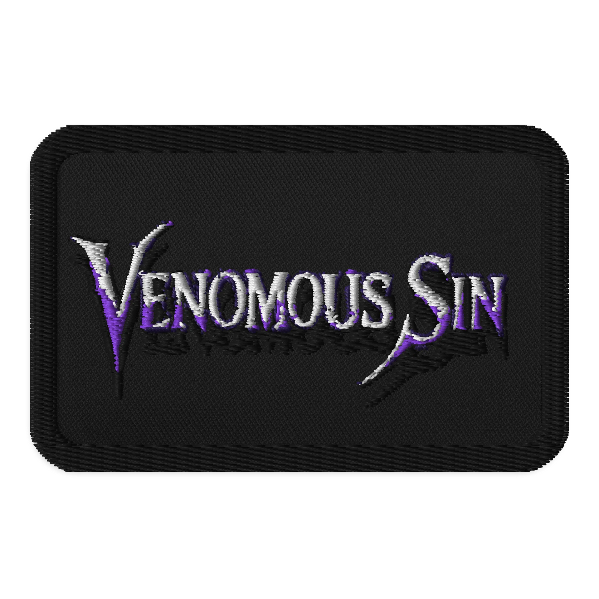 Venomous Sin Embroidered Patch product image (1)