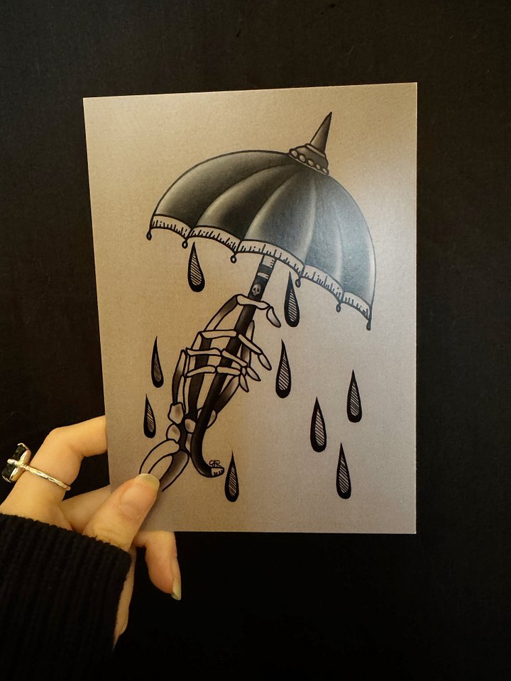 Happy Mail - ‘Umbrella’ postcard product image (1)