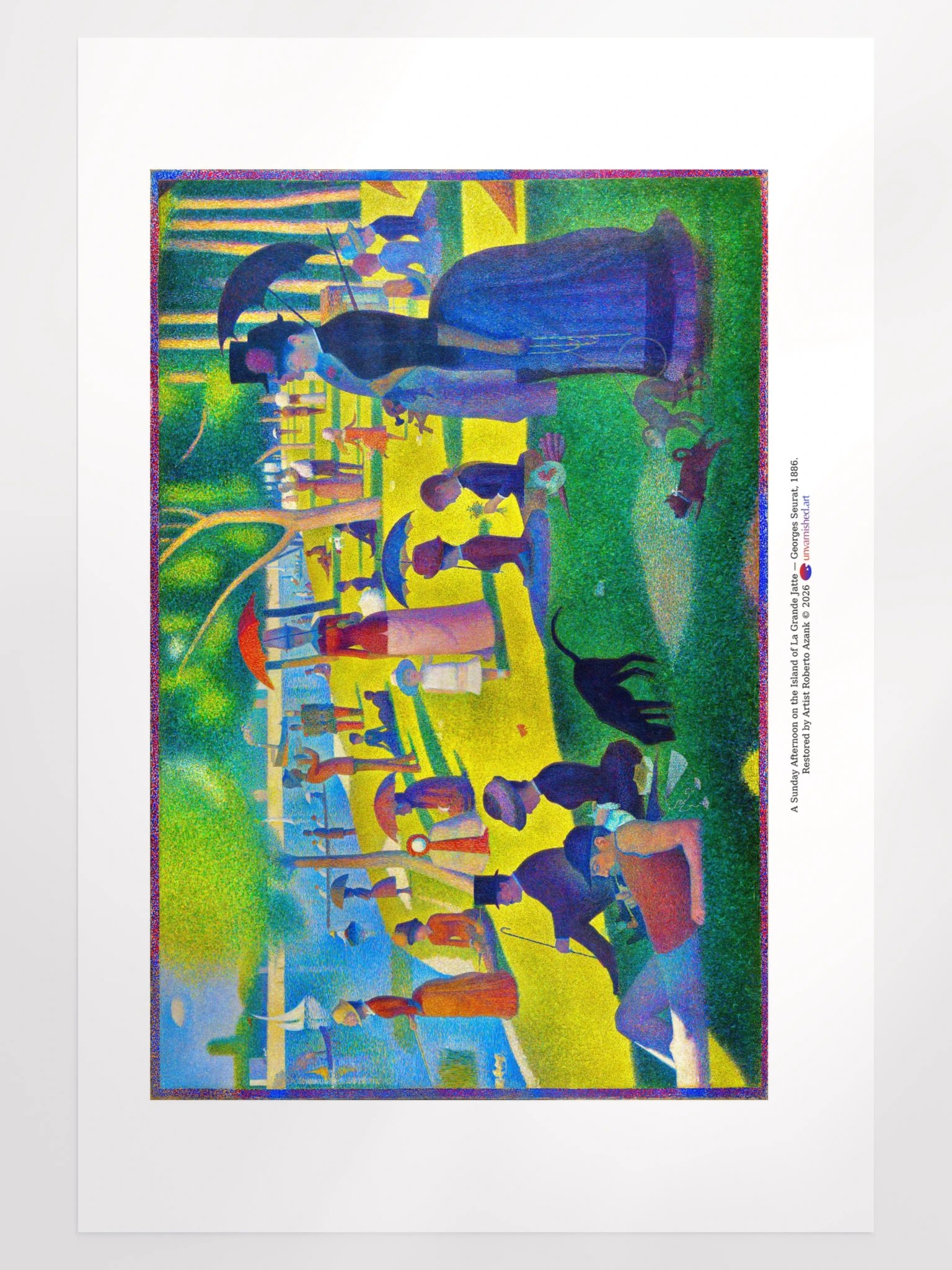 A Sunday Afternoon on the Island of La Grande Jatte — Poster product image (11)
