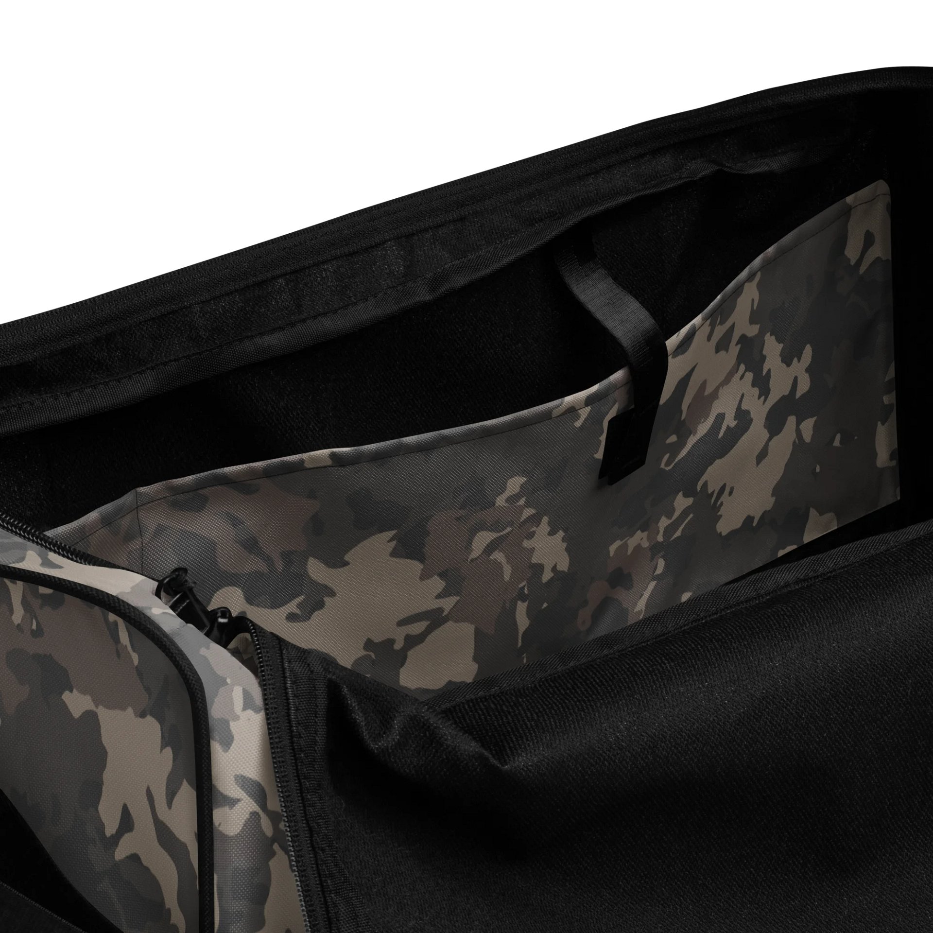 Custom Camo W/ Brown Duffle Bag product image (6)