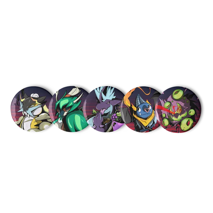 Monster Gods - Button Pack 1 product image (1)