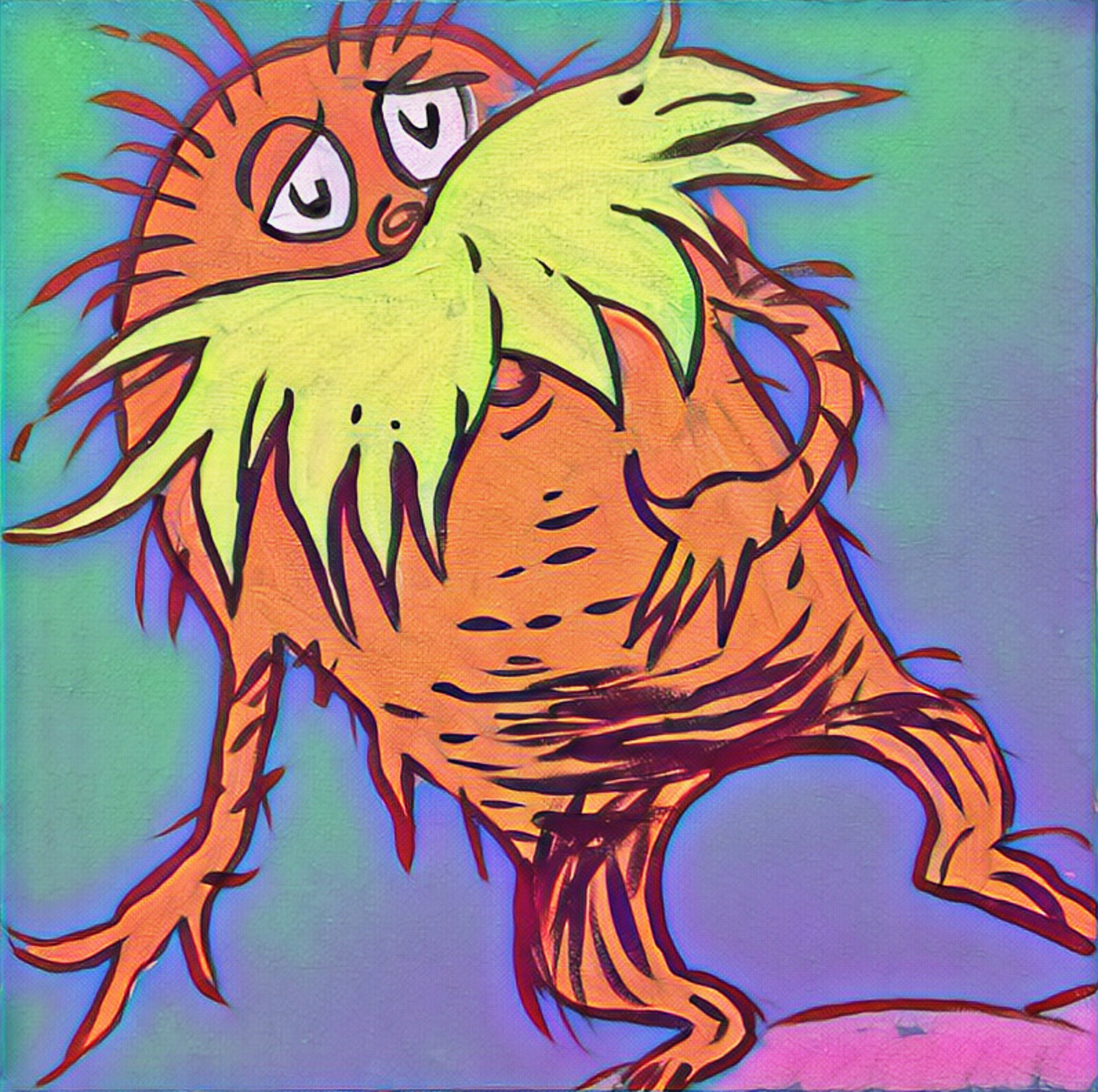 Canvas Print Mustachioed Environmentalist product image (1)